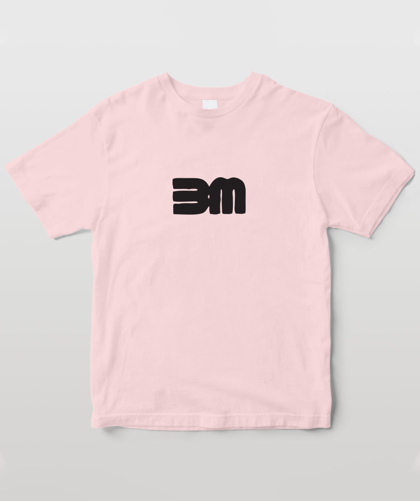 文末マーク（大） Tシャツ-黒文字（両面印刷）