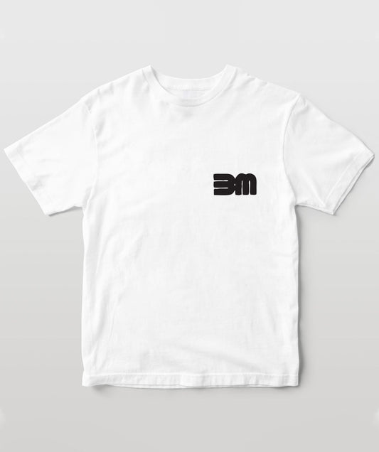 文末マーク(小) Tシャツ-黒文字(両面印刷)