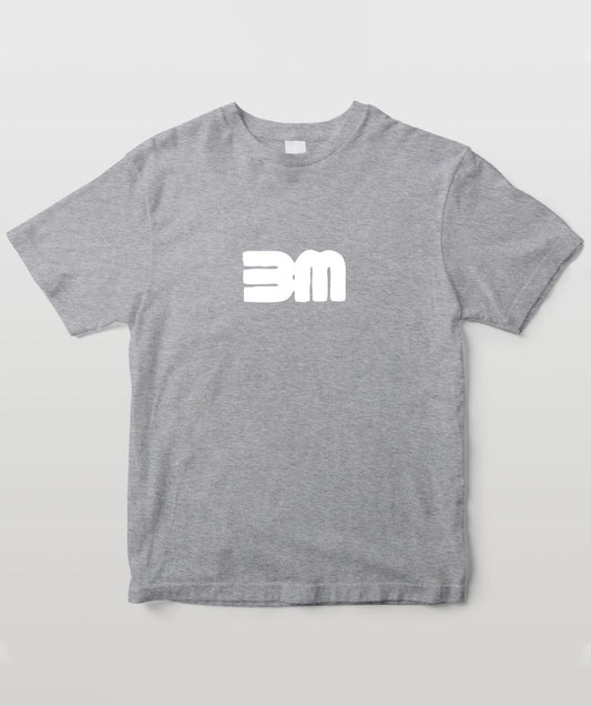 文末マーク(大) Tシャツ-白文字(両面印刷)