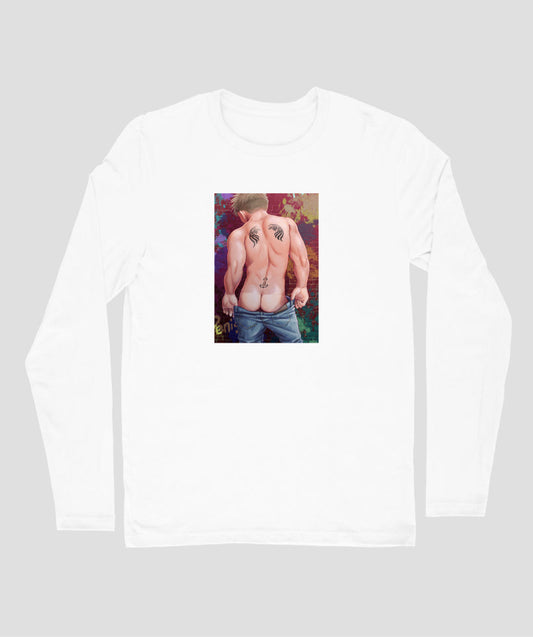 「The Backs of Promising Athlete」 / やまも(ロンT)