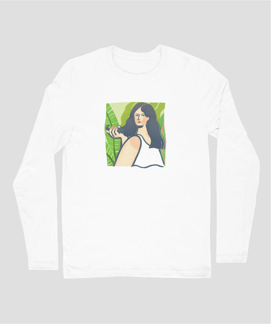 girl in green / Yuko Kawason(ロンT)