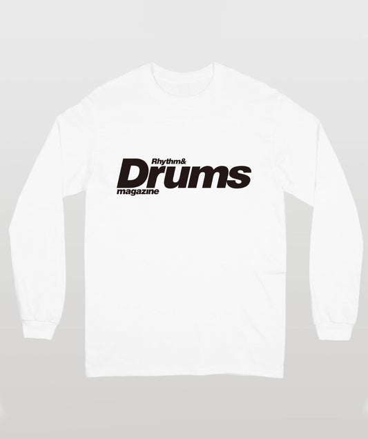 Rhythm & Drums Magazine オリジナルロゴ（ロンT）