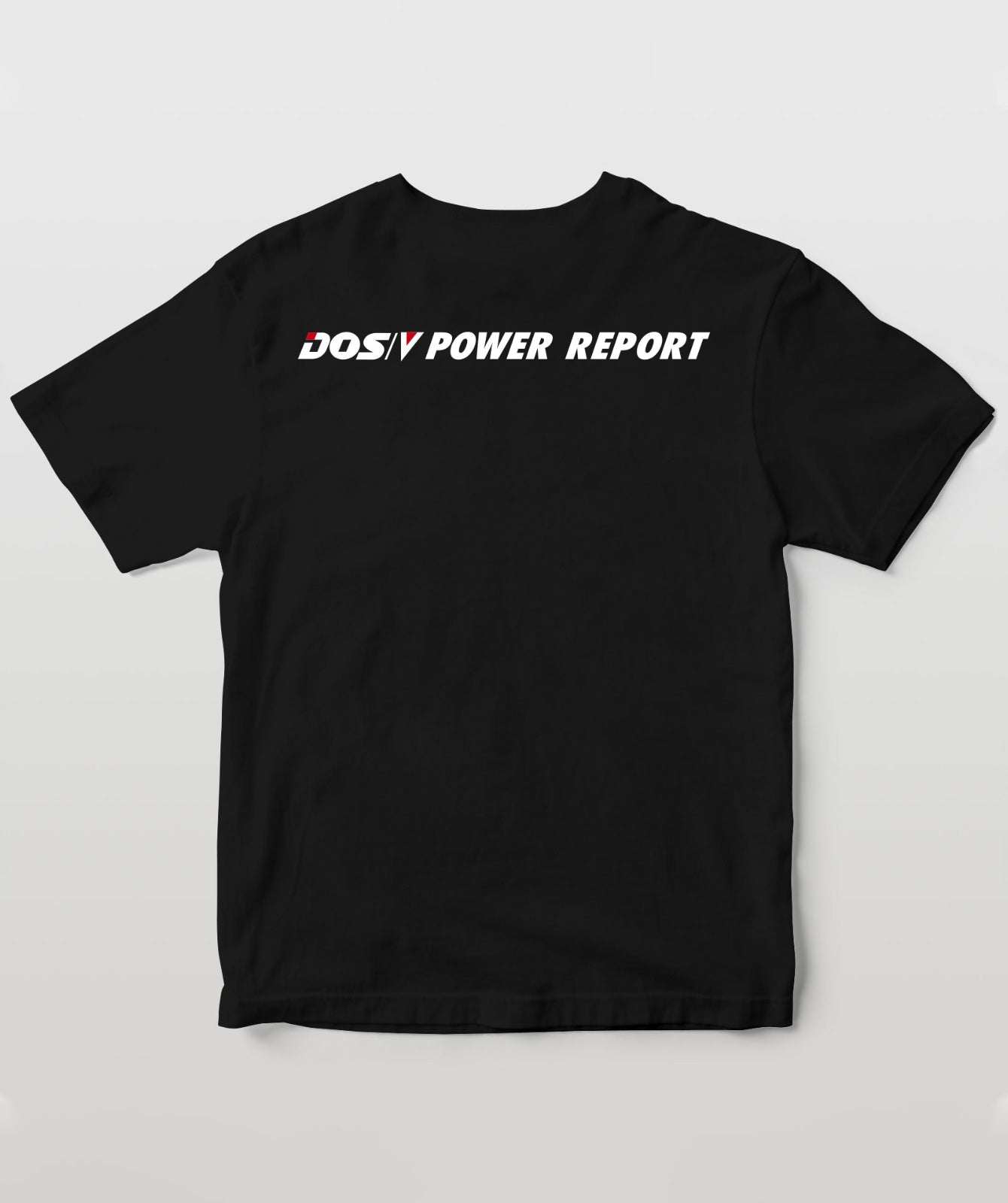 DOS/V POWER REPORT ロゴT ブラック＆ホワイト