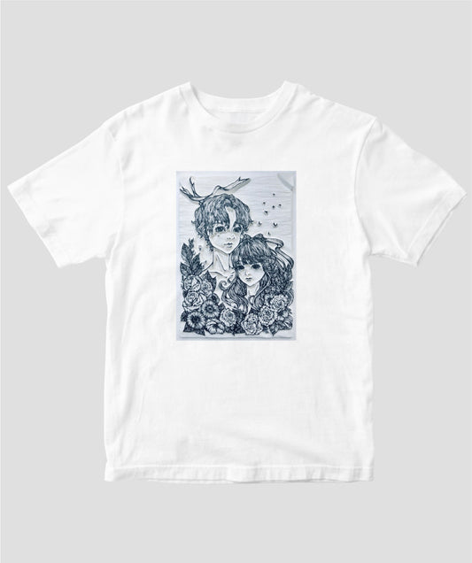 『with』消しゴムはんこ原版 / Chidoriashi-han