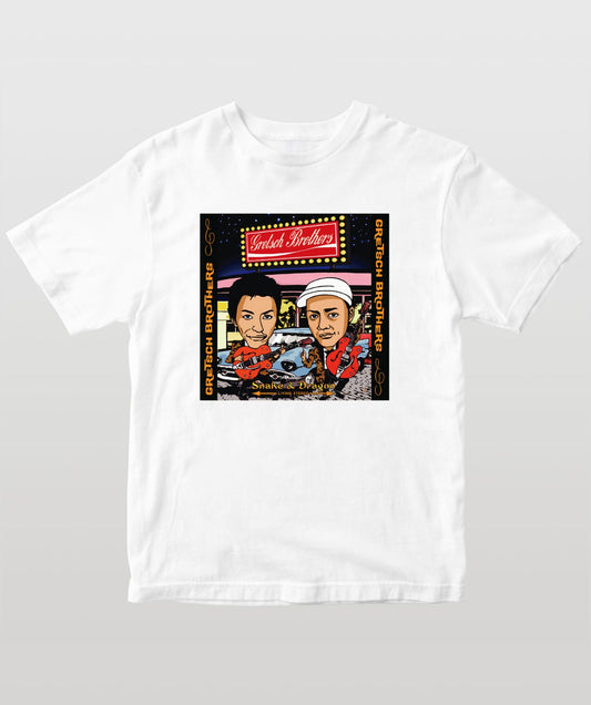 グレッチ・ブラザーズ CDジャケットTシャツ ホワイト