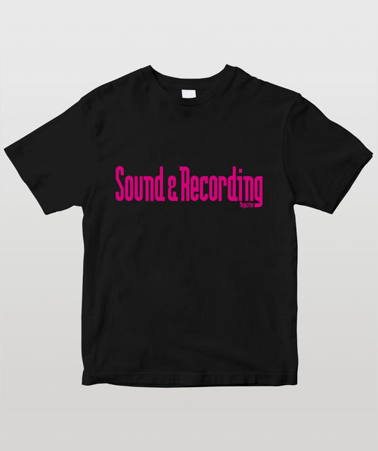 Sound & Recording Magazine オリジナルロゴ ブラック×ピンク・ロゴ