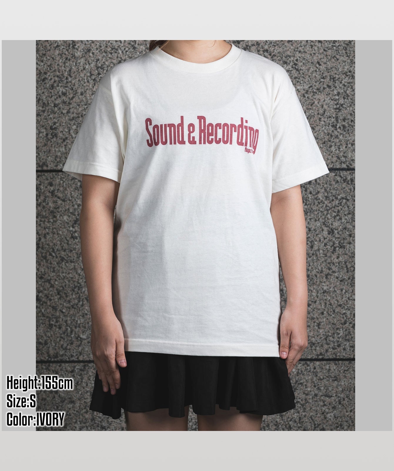 Sound & Recording Magazine オリジナルロゴ ブラック×ピンク・ロゴ