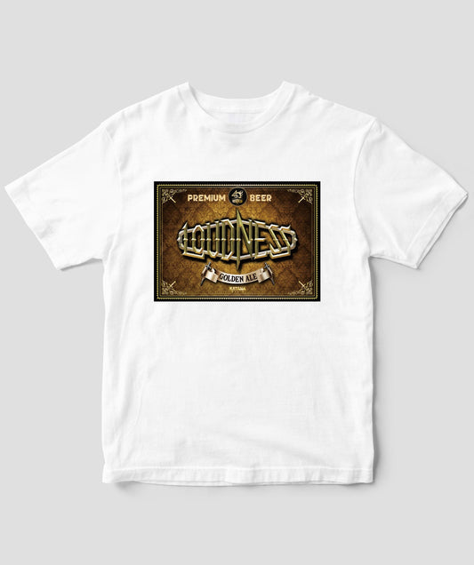 ラウドネス40周年BEERスペシャルTシャツ/GOLDEN ALE