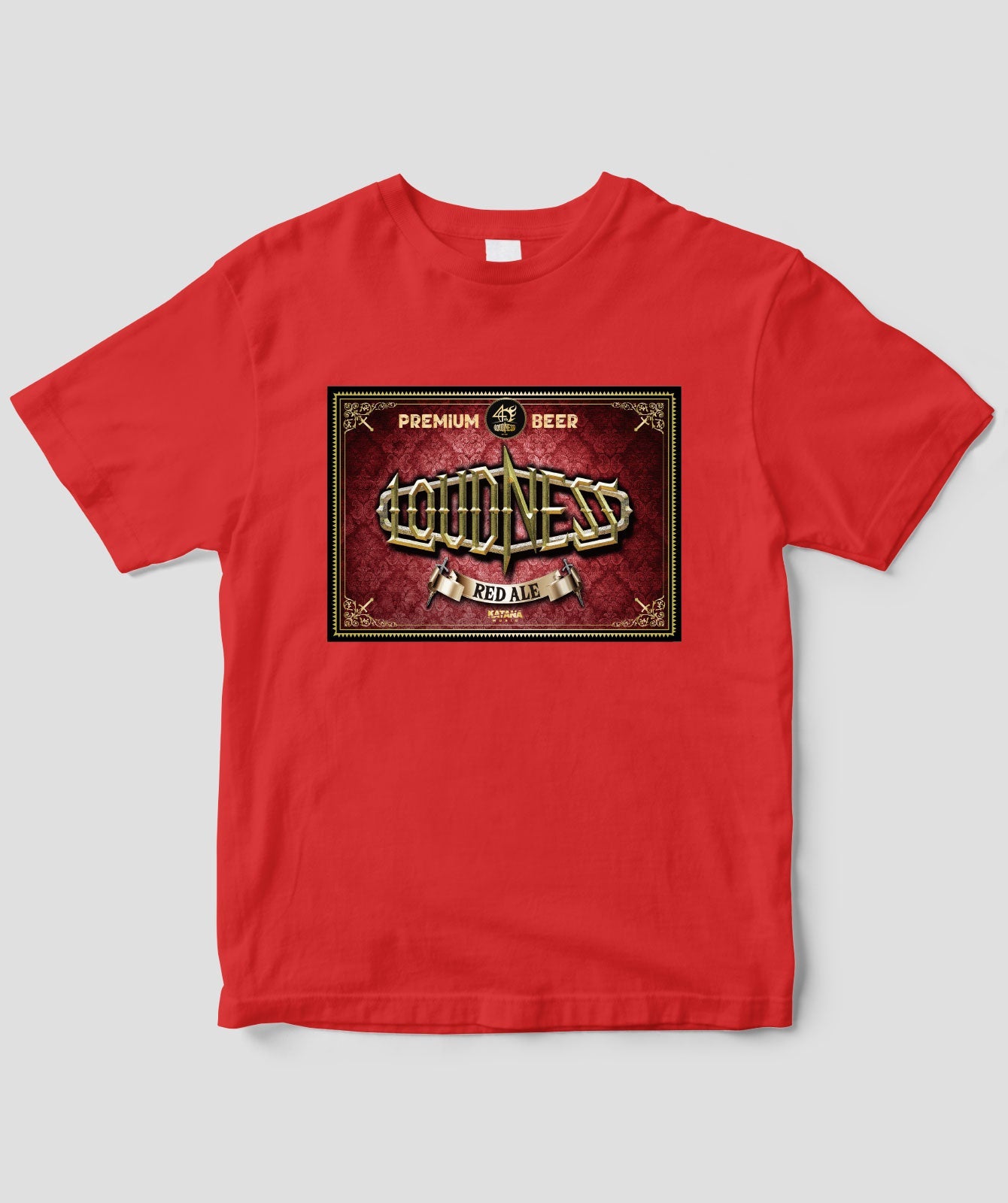 ラウドネス40周年BEERスペシャルTシャツ／RED ALE