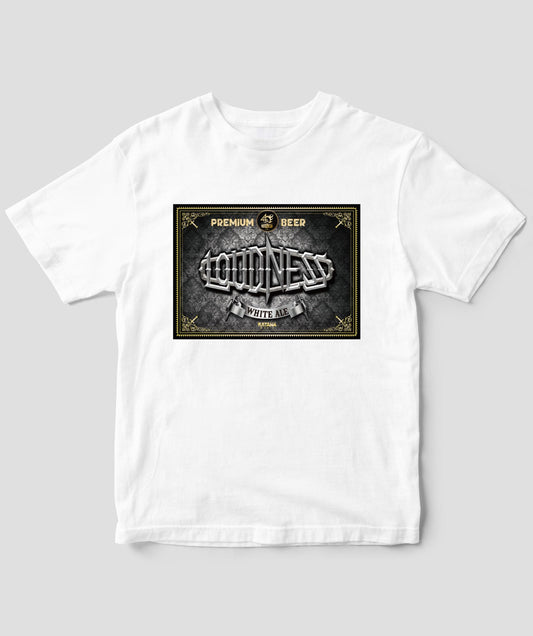 ラウドネス40周年BEERスペシャルTシャツ/WHITE ALE