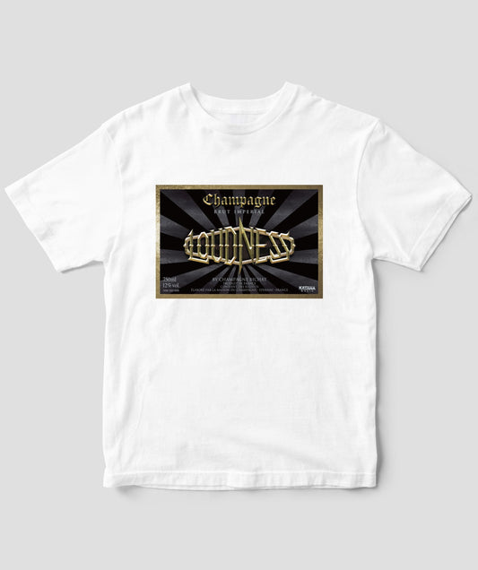 ラウドネス公式シャンパン・スペシャルTシャツ Type A