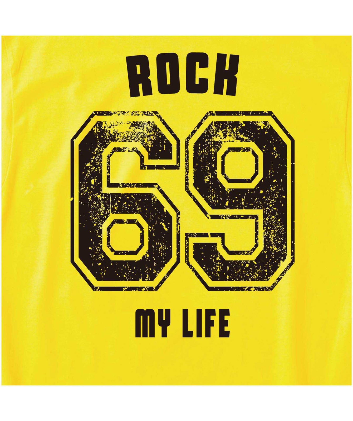■文字入れ可■ROCK 69 MY LIFE（バックプリントのみ・半袖）