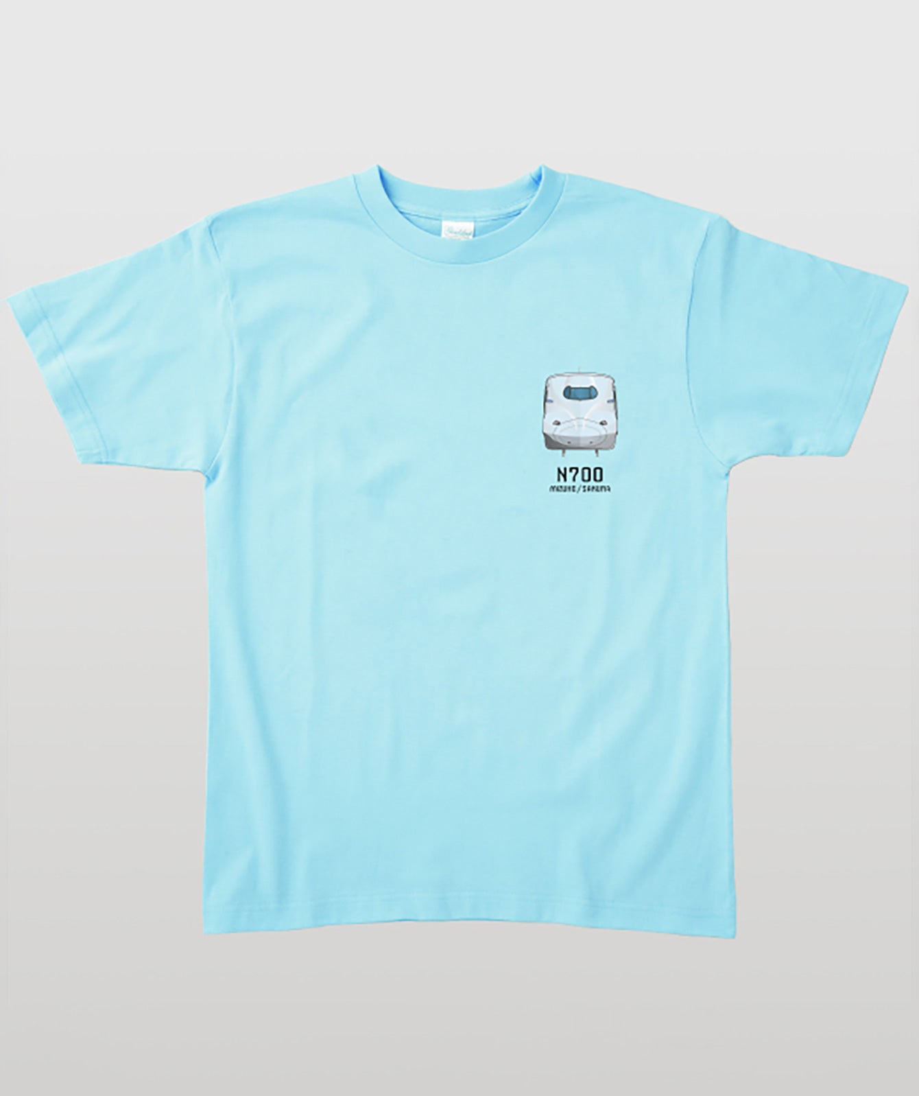 電車の顔図鑑Tシャツ N700系みずほ／さくら Type B