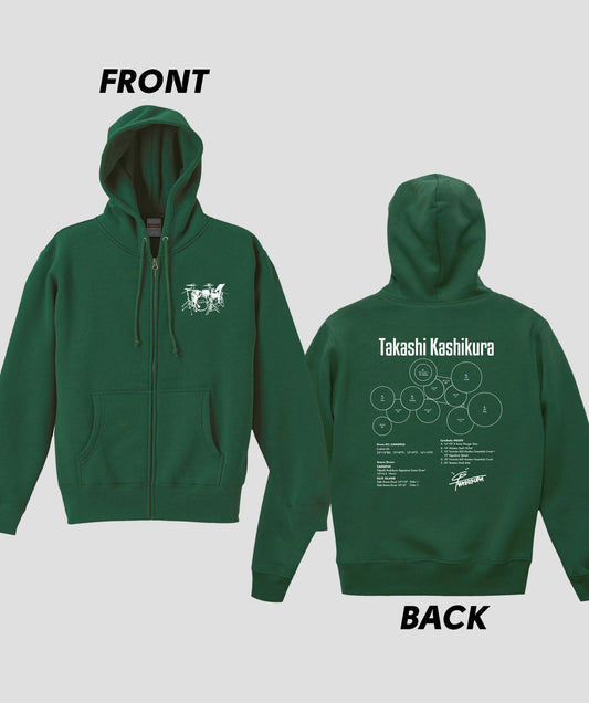 Drummer's Set Up Vol.06 柏倉 隆史 “Hoodie”