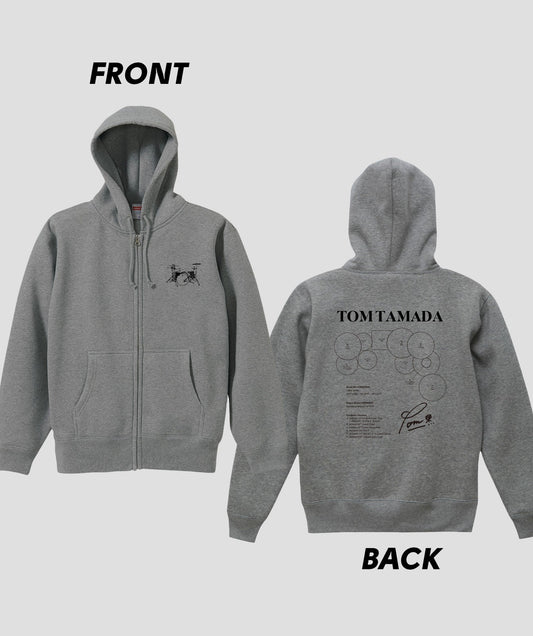 Drummer's Set Up Vol.04 玉田 豊夢 “Hoodie”