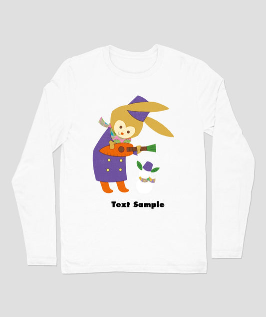 ■文字入れ可■ オリジナルカバーイラスト長袖Tシャツ Vol.28