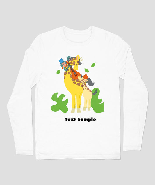 ■文字入れ可■ オリジナルカバーイラスト長袖Tシャツ Vol.29