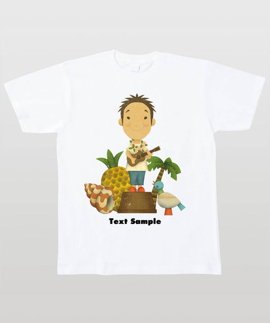 ■文字入れ可■ オリジナルカバーイラストTシャツ Vol.3