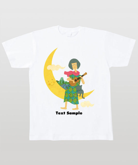 ■文字入れ可■ オリジナルカバーイラストTシャツ Vol.4
