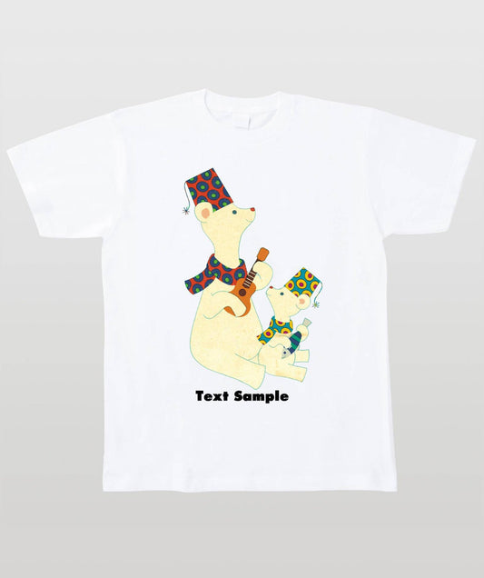 ■文字入れ可■ オリジナルカバーイラストTシャツ Vol.10