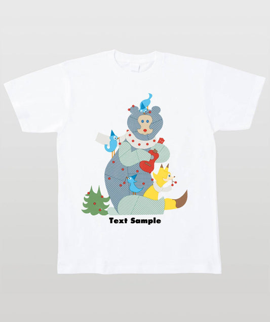 ■文字入れ可■ オリジナルカバーイラストTシャツ Vol.16