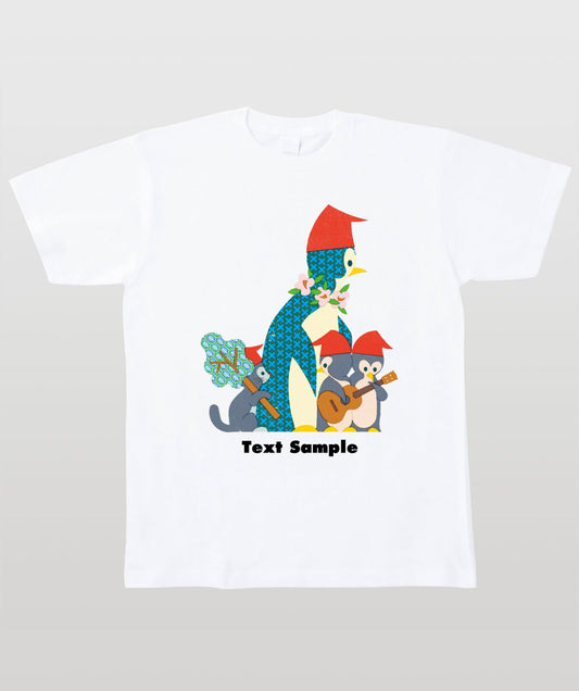 ■文字入れ可■ オリジナルカバーイラストTシャツ Vol.20