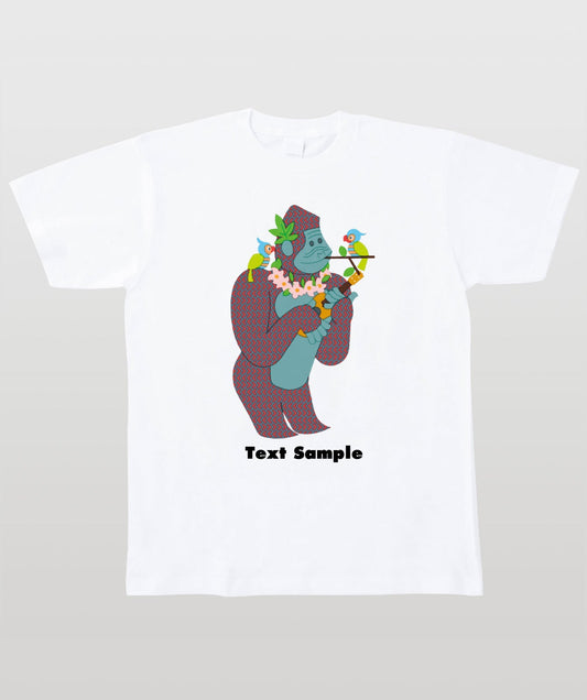 ■文字入れ可■ オリジナルカバーイラストTシャツ Vol.21