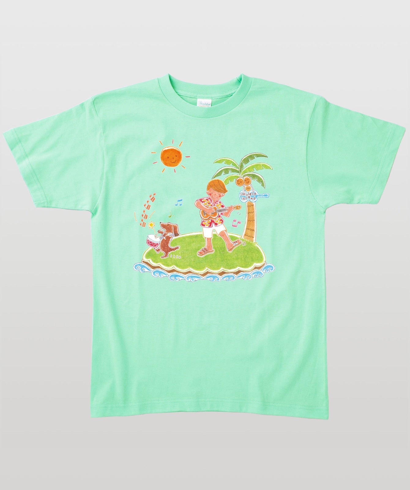 ウクレレ・マガジン 小阪裕子イラストTシャツ Type B