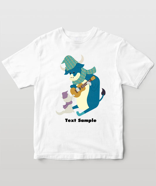 ■文字入れ可■ オリジナルカバーイラストTシャツ Vol.24