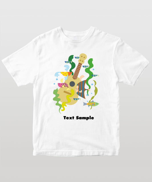 ■文字入れ可■ オリジナルカバーイラストTシャツ Vol.25